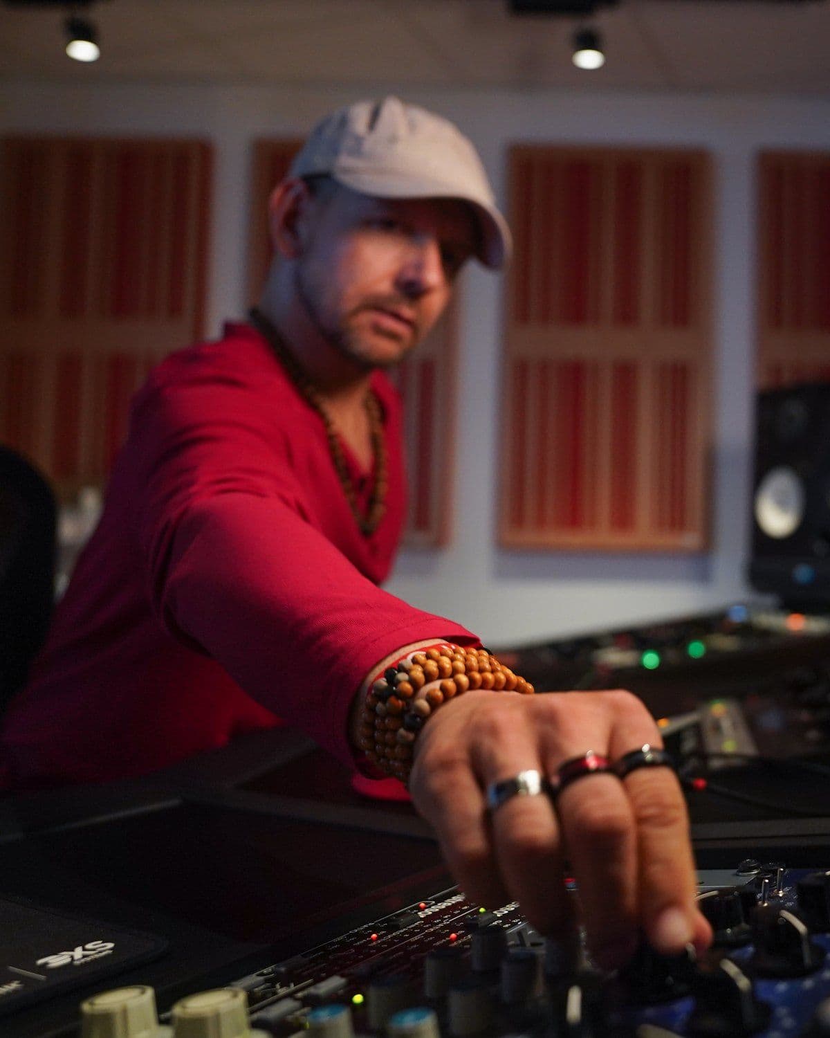 Claudio Passavanti at the mixing desk
