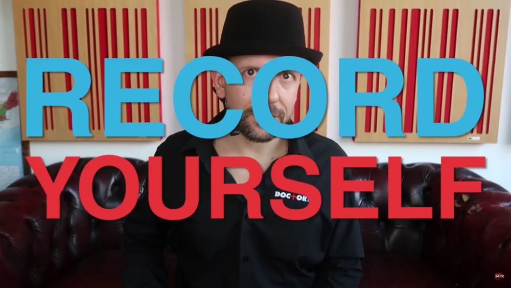 Recording yourself to improve musical timing